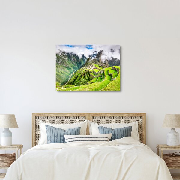Skleněný obraz - Machu Picchu (70x50 cm)