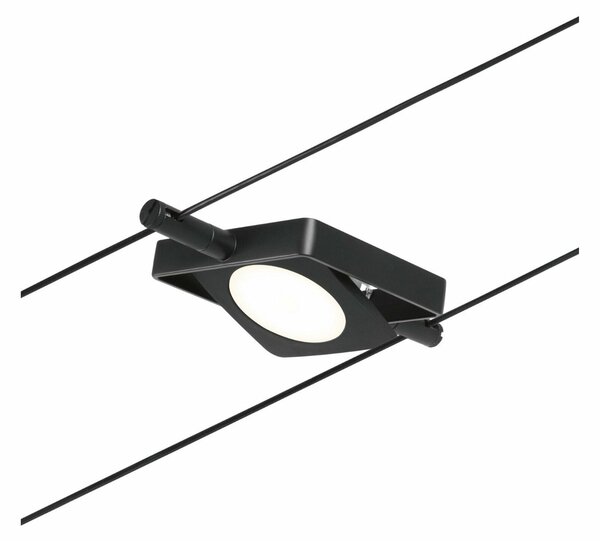 PAULMANN LED lankový systém MacLED základní sada 5x4,5W 3000K 230/12V černá mat/chrom