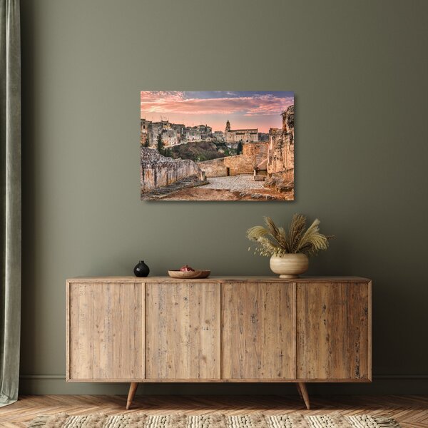 Skleněný obraz - Gravina in Puglia, Itálie (70x50 cm)