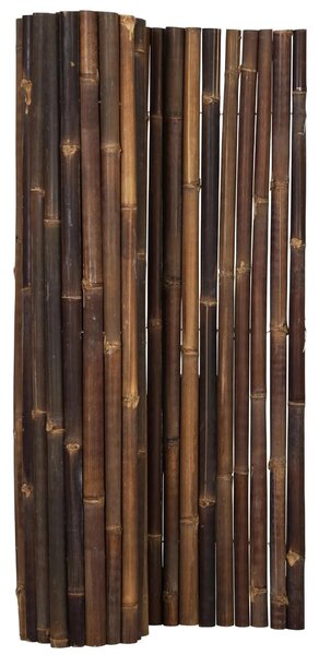 Tmavě hnědá bambusová rolka Gigant 180x 150 cm (bambusový plot)