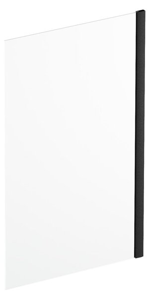 Ravak Pivot vanová zástěna 80 cm jednodílný černá matný/čiré sklo 79840300Z1