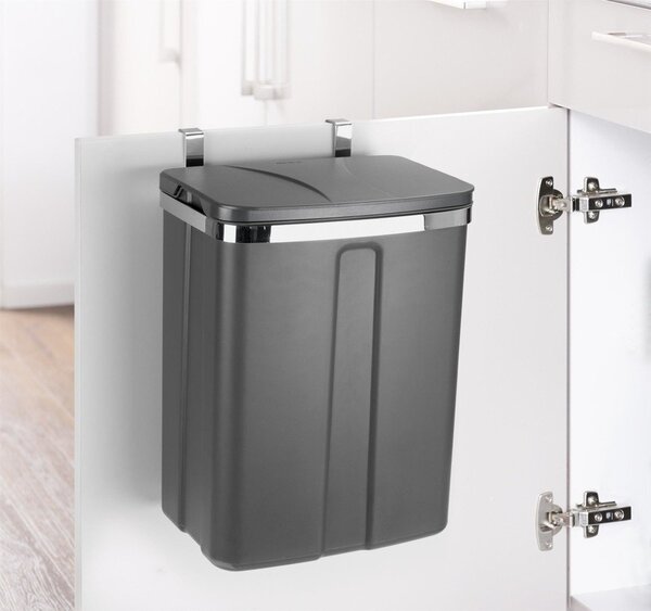 Wenko odpadkový koš 12 l šedá 54903100