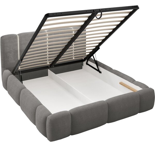 Čalouněná postel s LED LEVAN 180x200 lambi 12