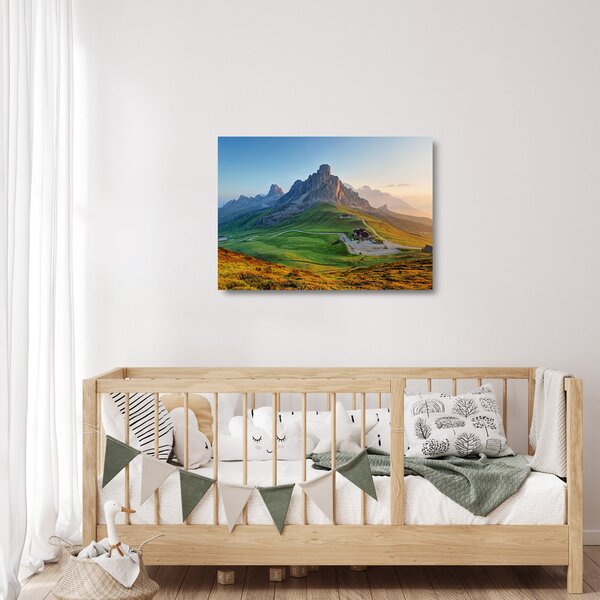 Skleněný obraz - Dolomity (70x50 cm)