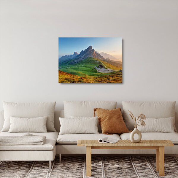 Skleněný obraz - Dolomity (70x50 cm)