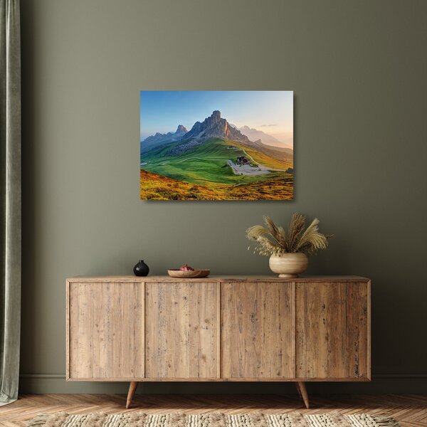 Skleněný obraz - Dolomity (70x50 cm)
