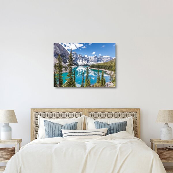 Skleněný obraz - Národní park Banff (70x50 cm)