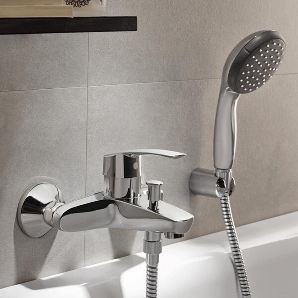 Grohe Eurosmart vanová baterie na stěnu StarLight Chrome 33300002