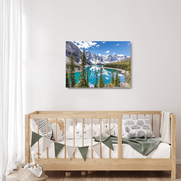 Skleněný obraz - Národní park Banff (70x50 cm)