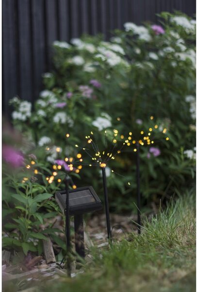 LED zapichovací solární venkovní svítidla v sadě 3 ks (výška 40 cm) Firework – Star Trading