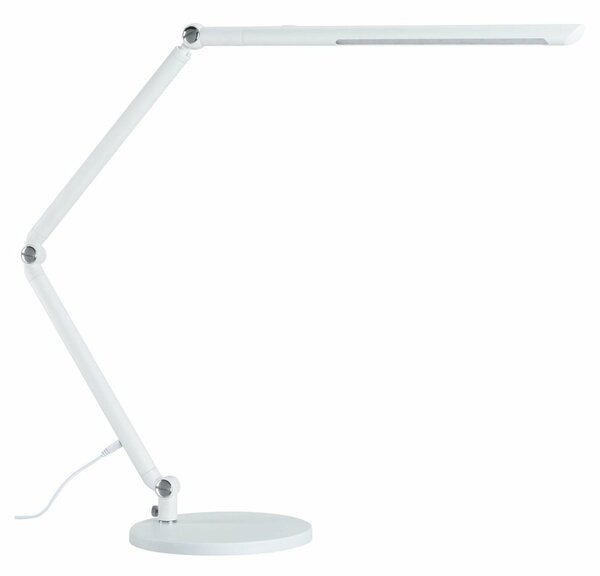 PAULMANN LED stolní lampa na psací stůl FlexBar bílá 10,6W WhiteSwitch 3.000K 789.11