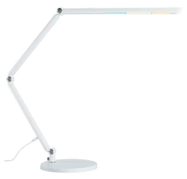 PAULMANN LED stolní lampa na psací stůl FlexBar bílá 10,6W WhiteSwitch 3.000K 789.11