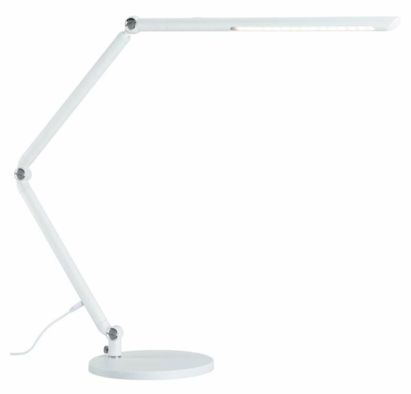 PAULMANN LED stolní lampa na psací stůl FlexBar bílá 10,6W WhiteSwitch 3.000K 789.11