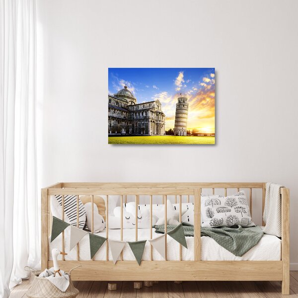 Skleněný obraz - Pisa (70x50 cm)
