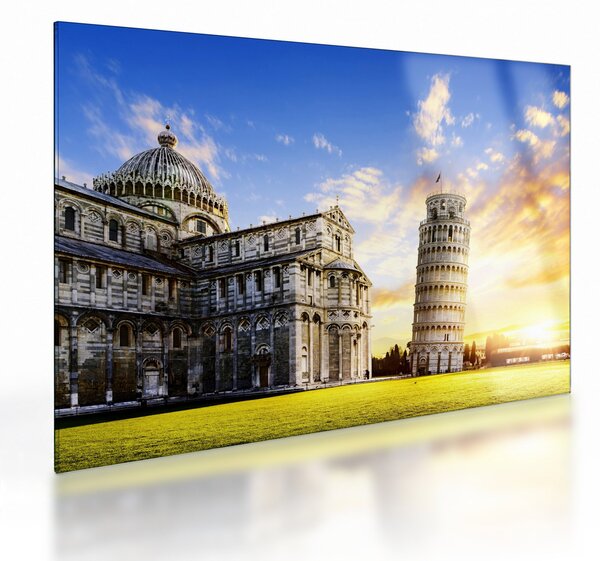 Skleněný obraz - Pisa (70x50 cm)