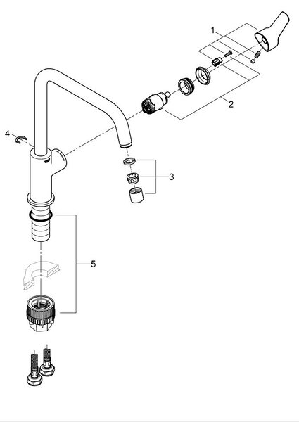 Grohe Start kuchyňská baterie stojící SuperSteel 30470DC0