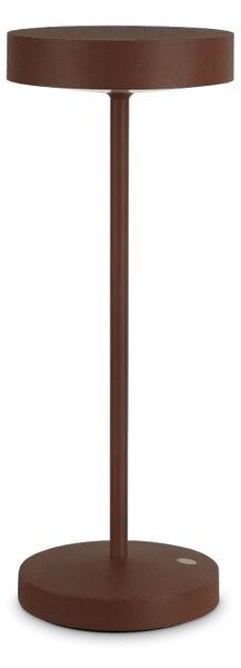 Ideal Lux Venkovní přenosná LED lampa TOFFEE, 2W, v. 32 cm, IP54 Barva: Kávová