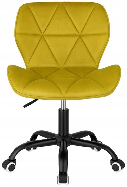 Ekspand | Kancelářská židle SKY74-1A – Ergonomická – Hořčičná/černá – Moderní design – Vysoký komfort