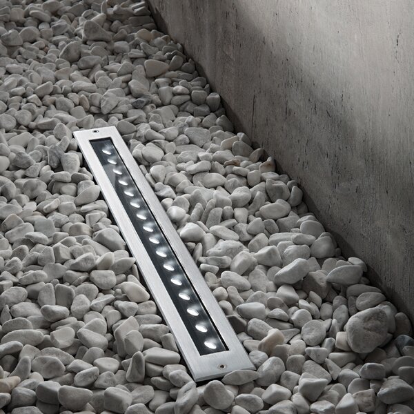 Ideal Lux Venkovní zapuštěné LED svítidlo THOR, 19W, d. 52,1 cm, IP67