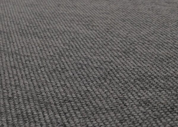 Sada 2 jídelních židlí HWC-O27, kuchyňská židle čalouněná židle, látka/textil (280g/m²) kov tmavě šedá