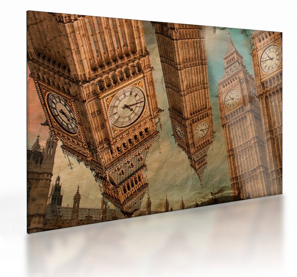 Skleněný obraz - Big Ben, Londýn (70x50 cm)