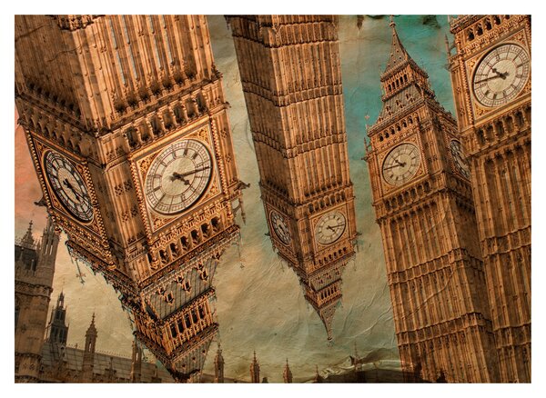 Skleněný obraz - Big Ben, Londýn (70x50 cm)