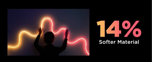 Govee - Neon 2 MATTER ohebný LED pásek 3m RGBIC Wi-Fi