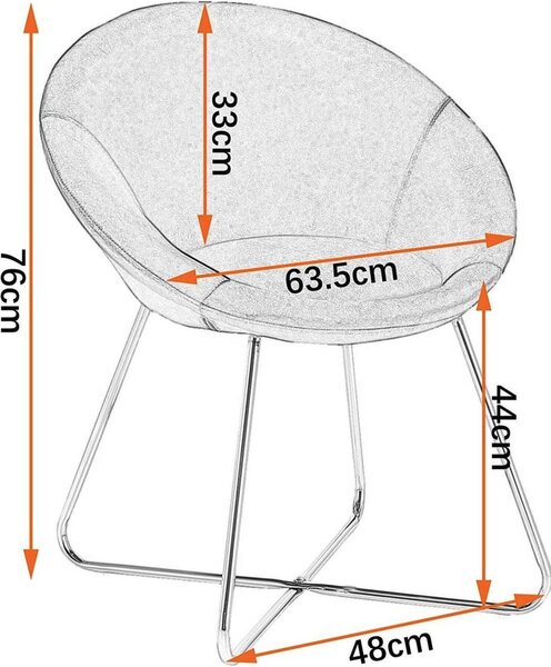 Jídelní židle Happyment Zita – růžový samet – kovové nohy – samostatná židle – křeslo – s područkami – moderní a – výška sedáku 44 cm – 1 kus