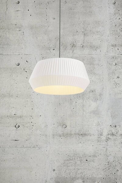 Nordlux Dicte závěsné svítidlo 1x60 W bílá-černá 2112373001