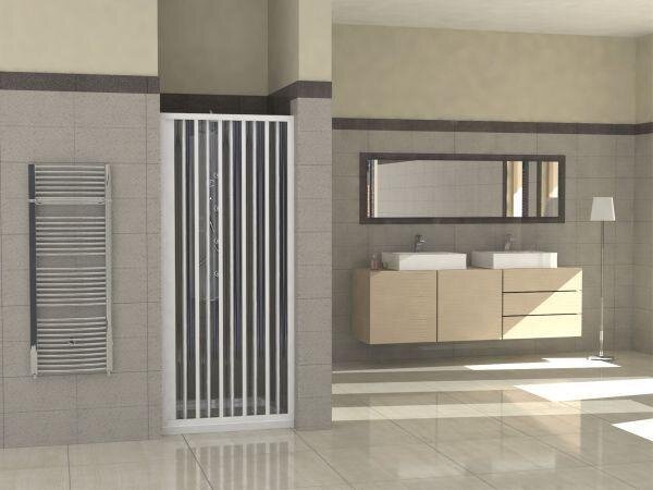 PVC sprchový kout na stěnu s bočním otevíráním, model MURENA