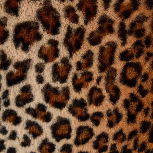 Skinnwille Home Collection Velký polštář Leo Brown XL, leopard, 65x65 cm