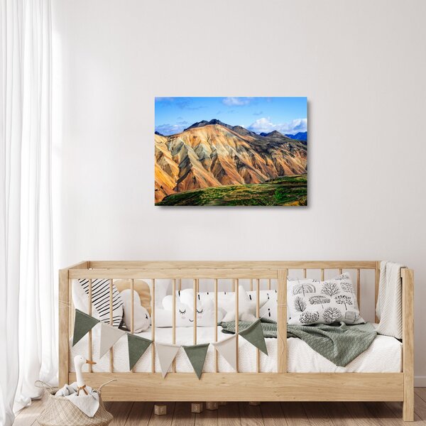 Skleněný obraz - Landmannalaugar (70x50 cm)