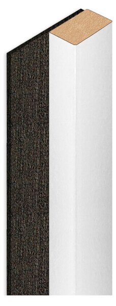 Designový akustický panel - bílá - 5 cm - 1 lamela