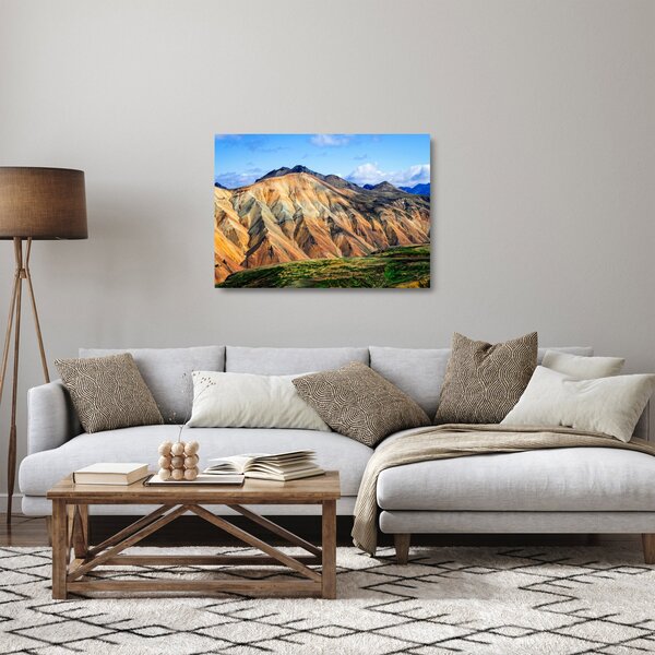 Skleněný obraz - Landmannalaugar (70x50 cm)