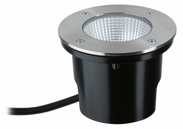 PAULMANN LED zemní svítidlo Durea IP67 kruhové 153mm 3000K 8W 230V ocel kov