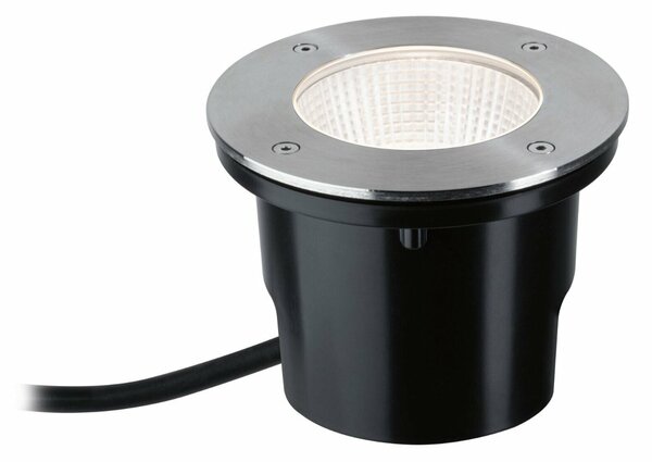PAULMANN LED zemní svítidlo Durea IP67 kruhové 153mm 3000K 8W 230V ocel kov