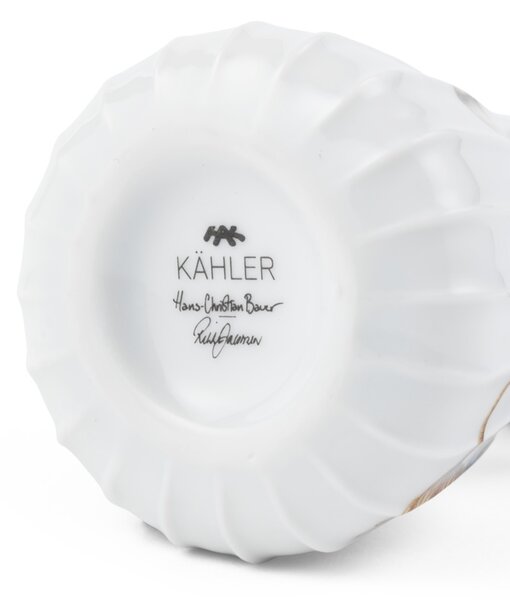 Kähler Design Keramická dekorace Sněhulák Hammershøi Christmas - Wife KD522