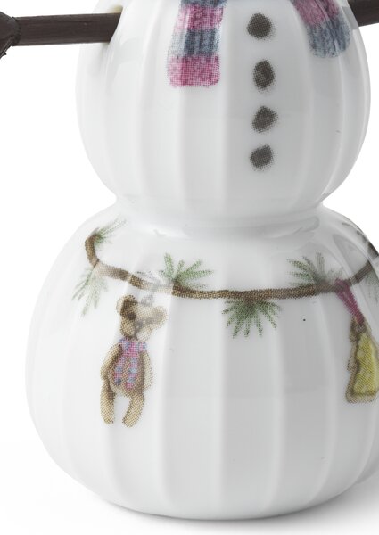 Kähler Design Keramická dekorace Sněhulák Hammershøi Christmas - Boy KD521
