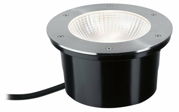 PAULMANN LED zemní svítidlo Durea IP67 kruhové 213mm 3000K 12,5W 230V ocel kov