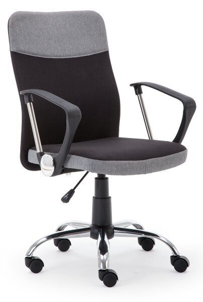Kancelářská židle TOPIC černá / šedá