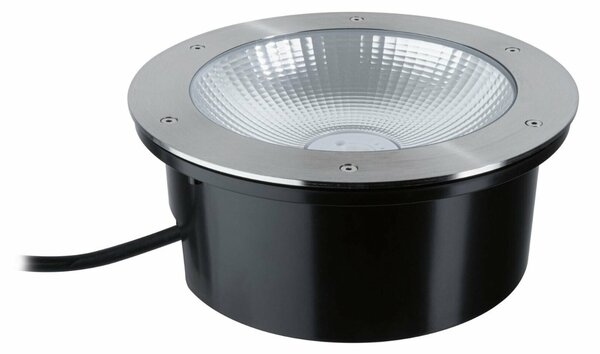 PAULMANN LED zemní svítidlo Durea IP67 kruhové 273mm 3000K 15W 230V ocel kov