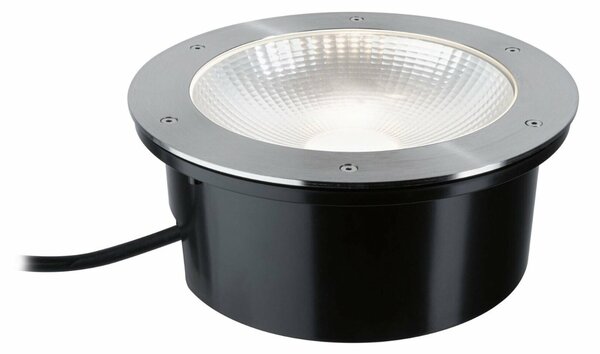 PAULMANN LED zemní svítidlo Durea IP67 kruhové 273mm 3000K 15W 230V ocel kov