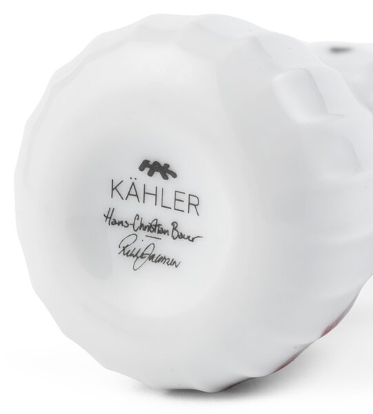 Kähler Design Keramická dekorace Sněhulák Hammershøi Christmas - Girl KD523