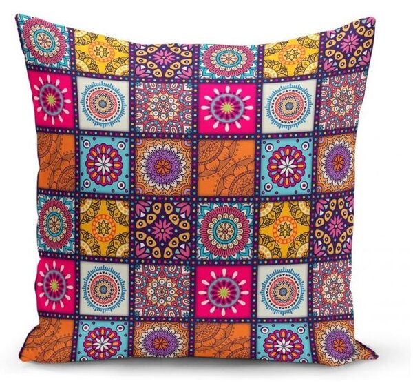 Povlaky na polštáře v sadě 4 ks 45x45 cm Mandala Tiles – Minimalist Cushion Covers