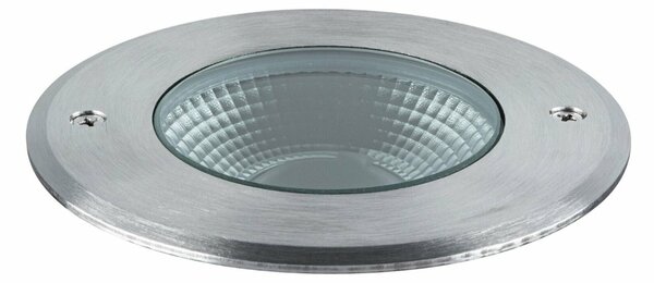 PAULMANN LED zemní svítidlo Vanea IP67 kruhové 100mm 3000K 3,5W 230V hliník hliník