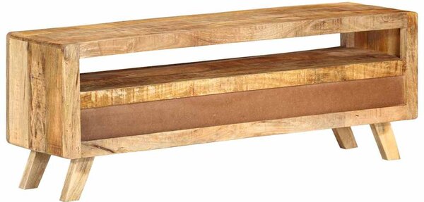 TV stolek 110 x 30 x 40 cm masivní mangovníkové dřevo 337064