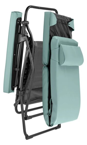 Profi zdravotní relaxační křeslo OXYGÈNE zelená Eucalyptus