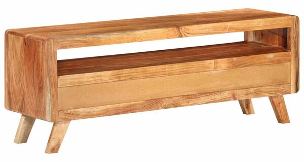 TV stolek 110 x 30 x 40 cm masivní akáciové dřevo 337065