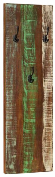 Nástěnné věšáky 2 ks 36 x 3 x 110 cm masivní recyklované dřevo 337067