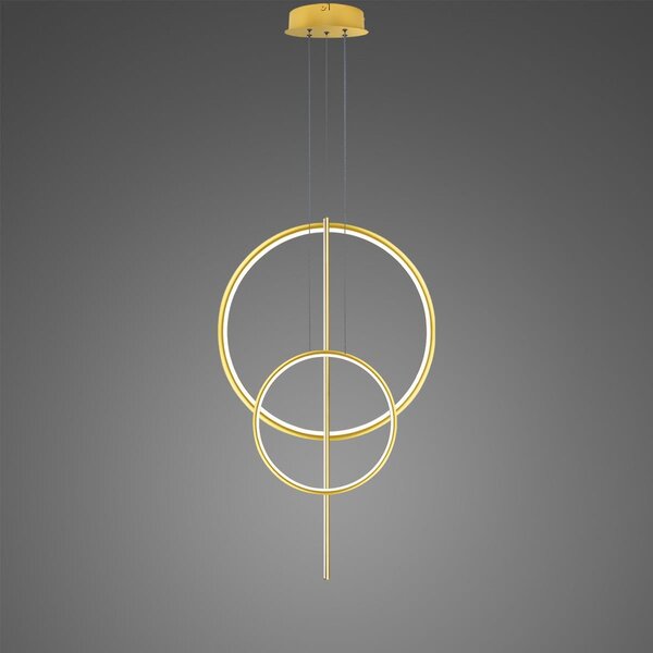 Altavola Design Linea závěsné svítidlo 3x51 W zlatá LA087/2P_60_40_100_4k_gold